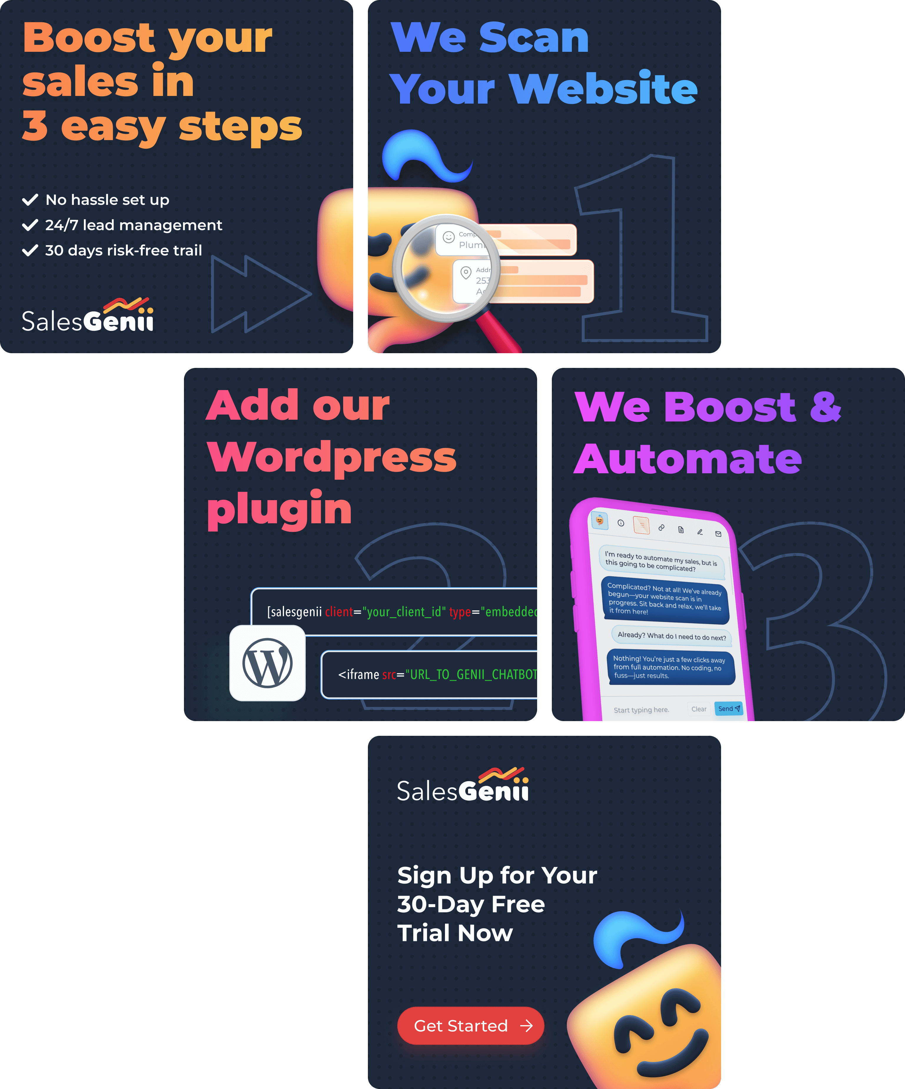 SalesGenii Display Ads